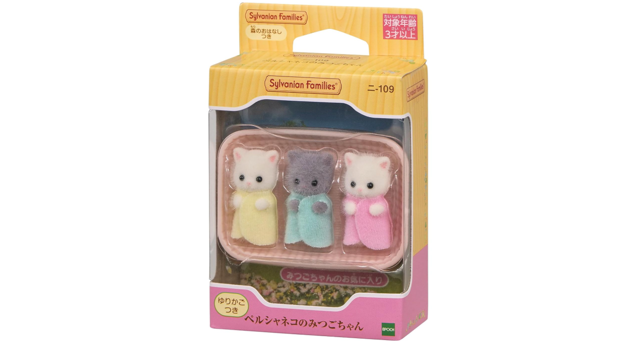 Sylvanian Families Trillizas Gata Persa