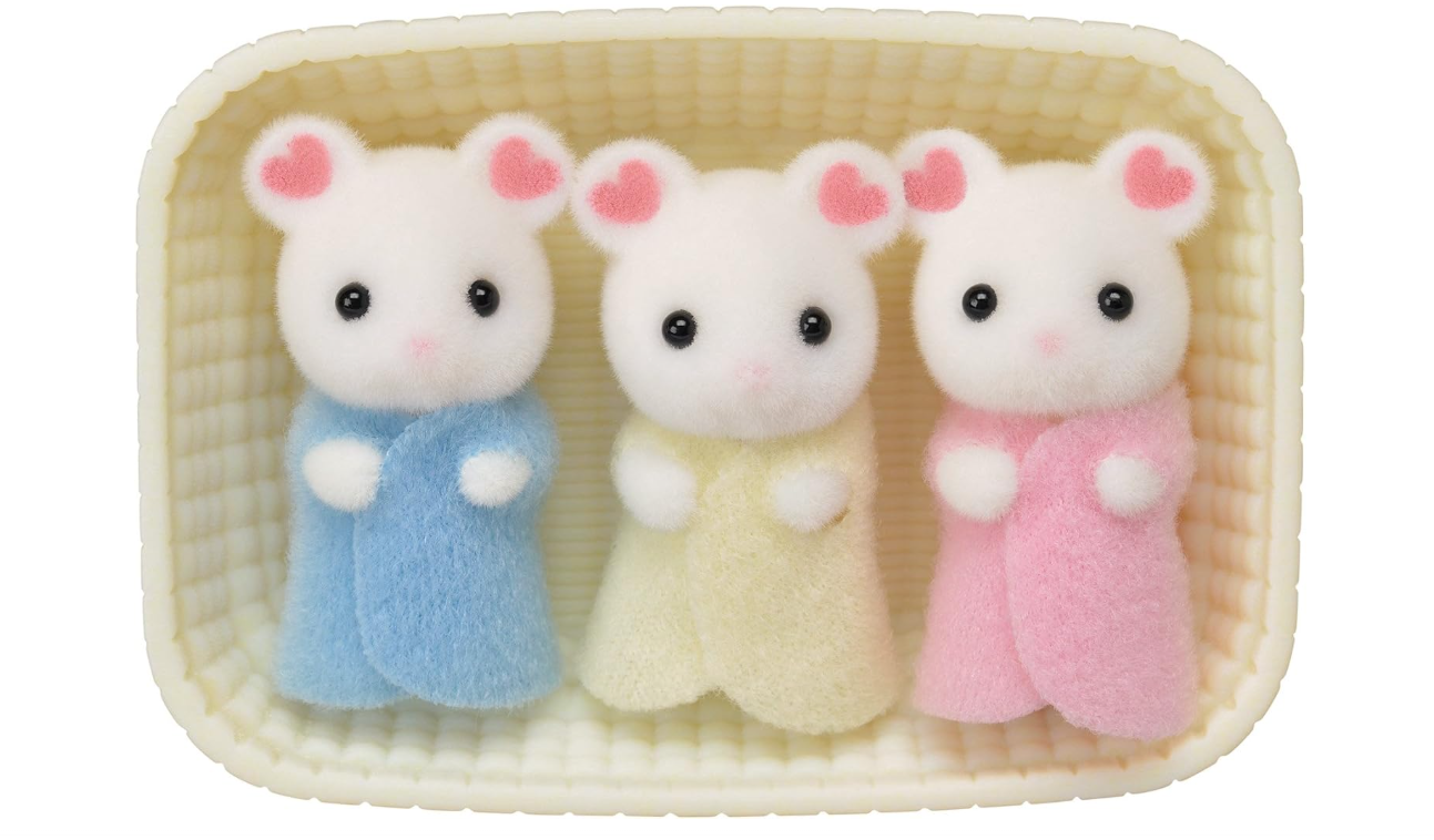 Sylvanian Families Trillizos Bebé Ratones