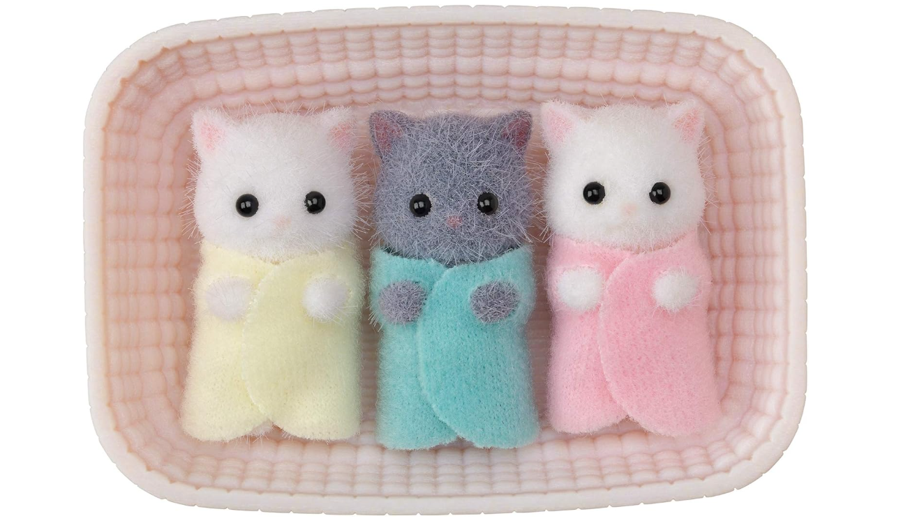 Sylvanian Families Trillizas Gata Persa