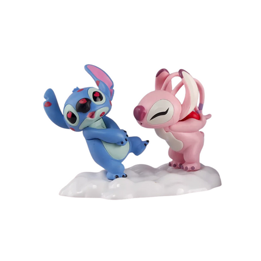 Figura Stitch & Ángel